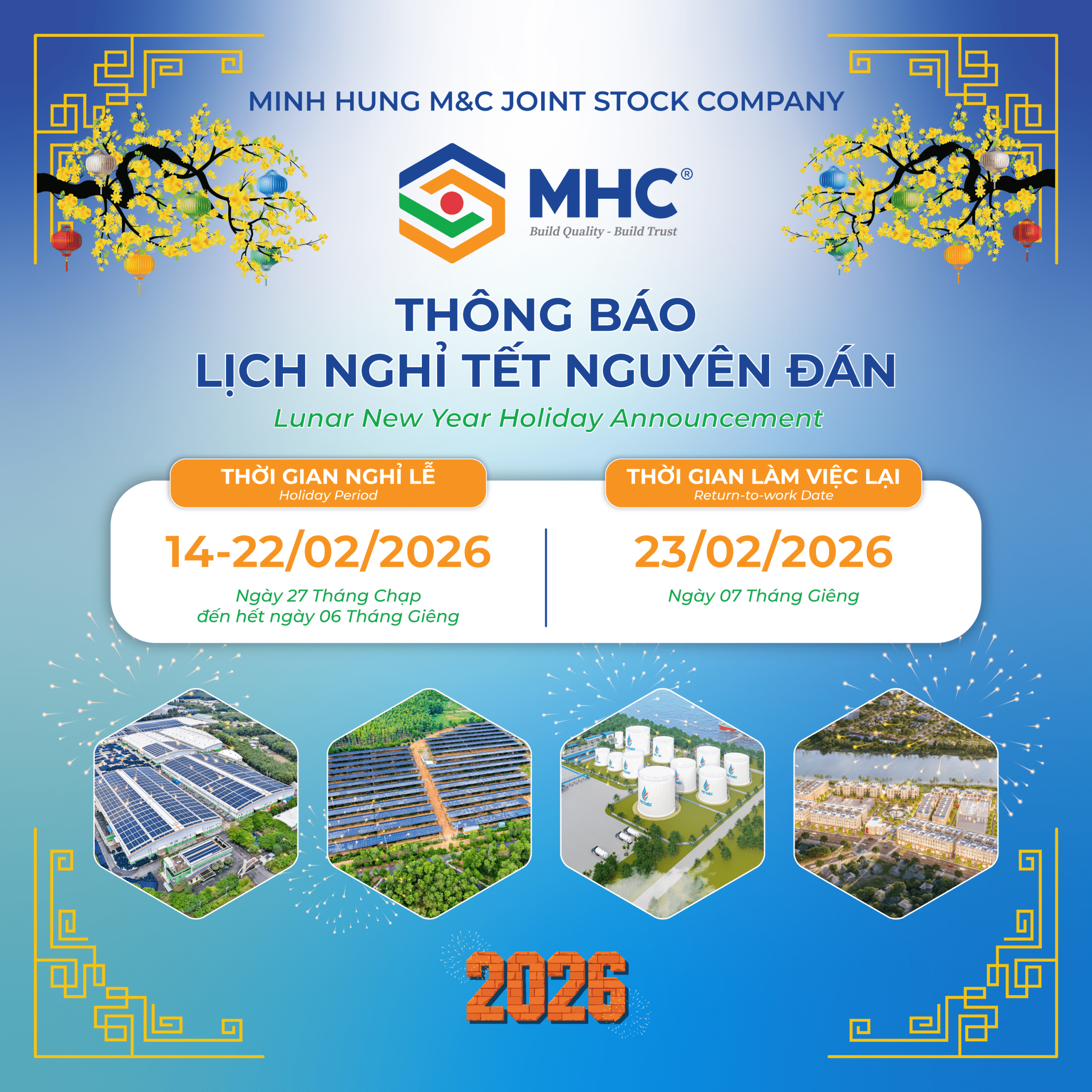 Minh Hưng M&C • Xây chất lượng, dựng niềm tin
