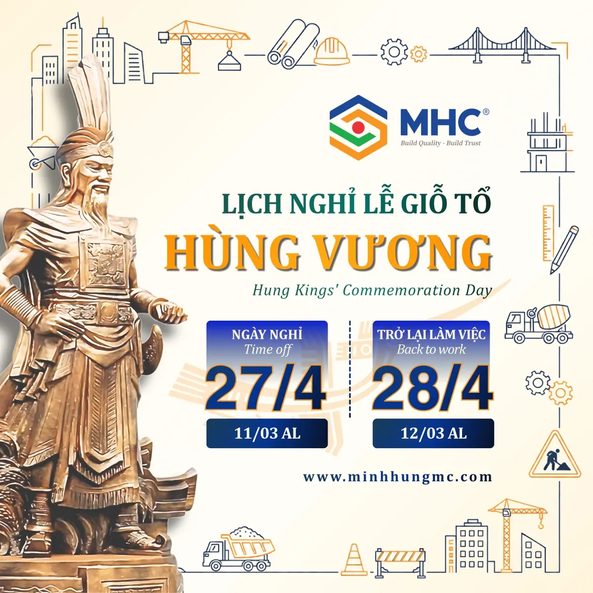 Minh Hưng M&C • Xây chất lượng, dựng niềm tin
