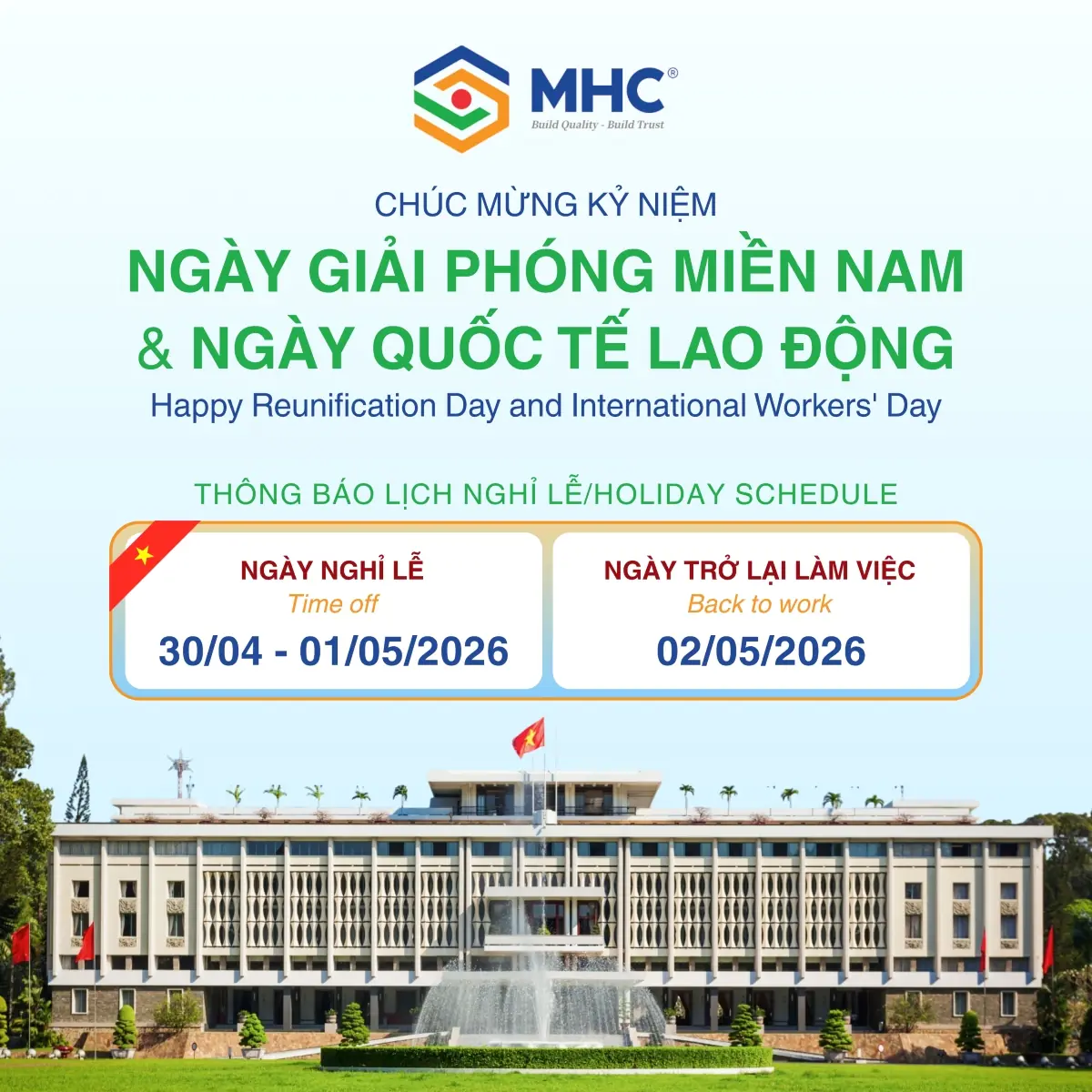 Minh Hưng M&C • Xây chất lượng, dựng niềm tin
