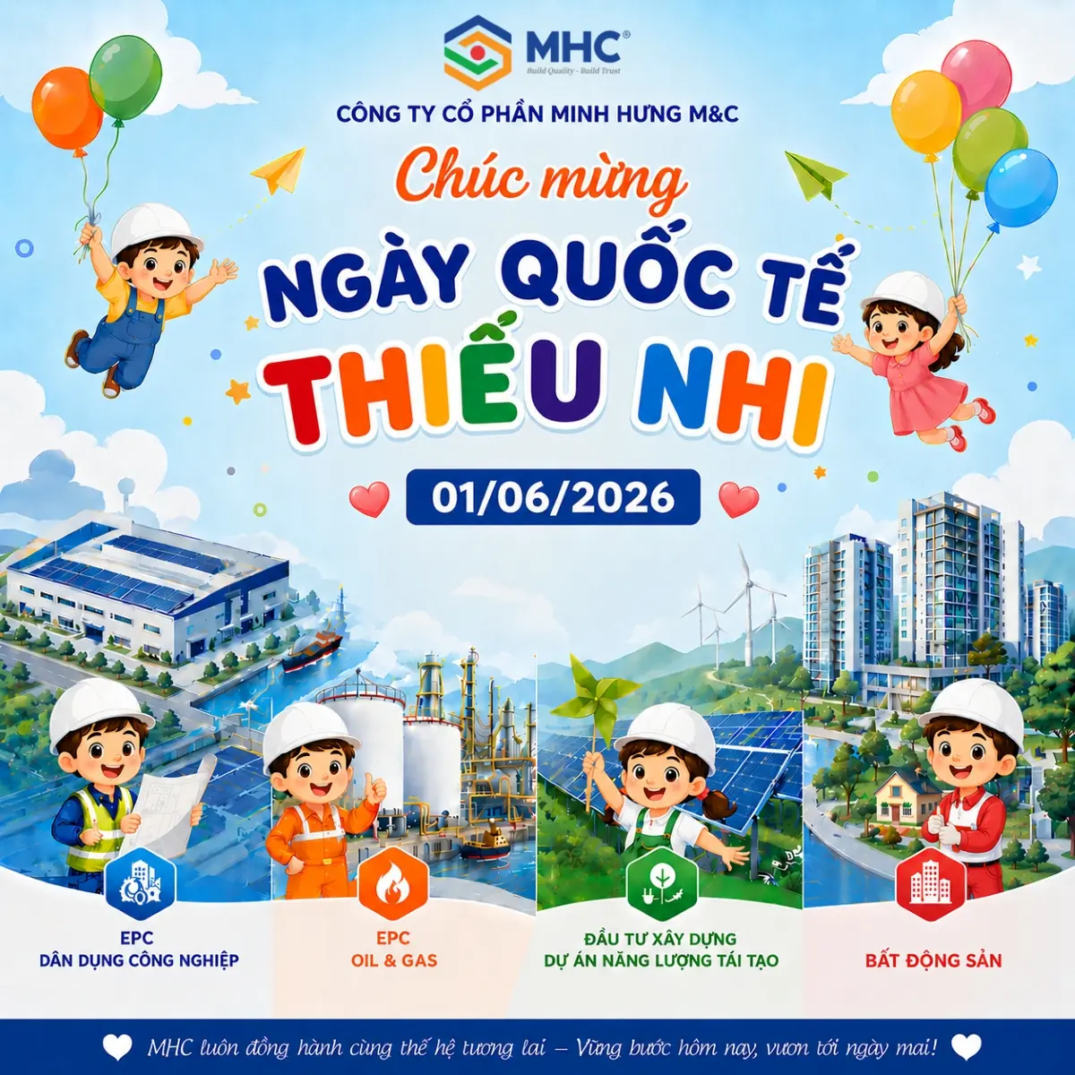 Minh Hưng M&C • Xây chất lượng, dựng niềm tin
