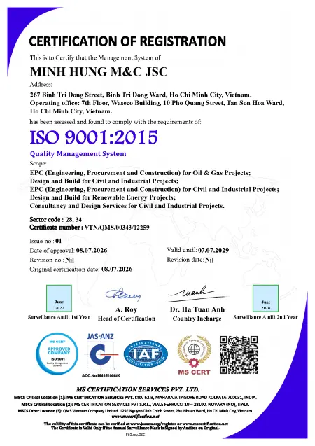 Minh Hưng M&amp;C • Xây chất lượng, dựng niềm tin