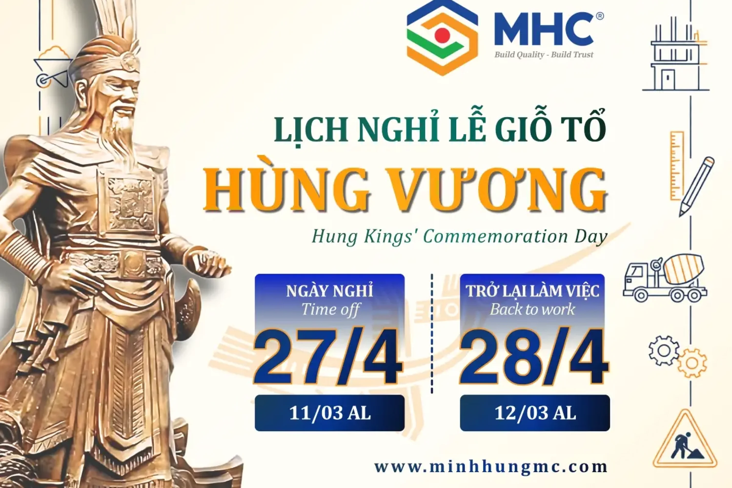 Minh Hưng M&C • Xây chất lượng, dựng niềm tin